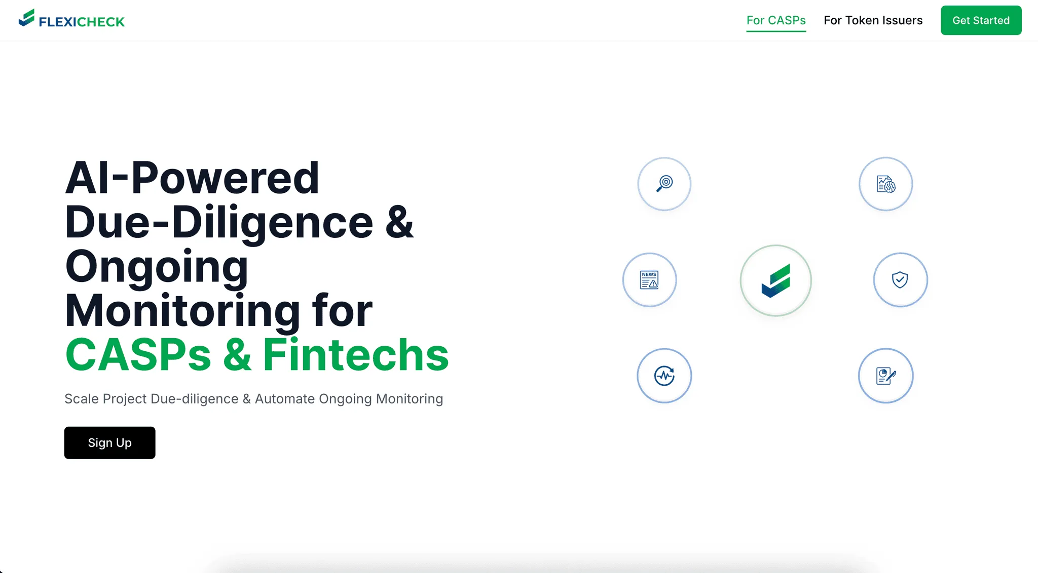 FlexiCheck compliance automation platform screenshot