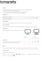 Dippi design system – Iconography board